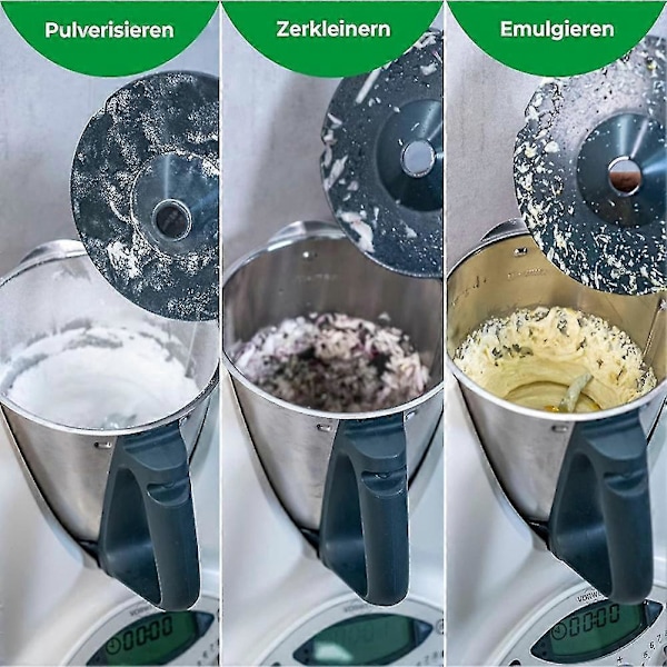 Stænkskærm kompatibel med TM31 Cylinderformet Stænkskærm Hakker, Blender og Hakker Mad Effektivt - B15