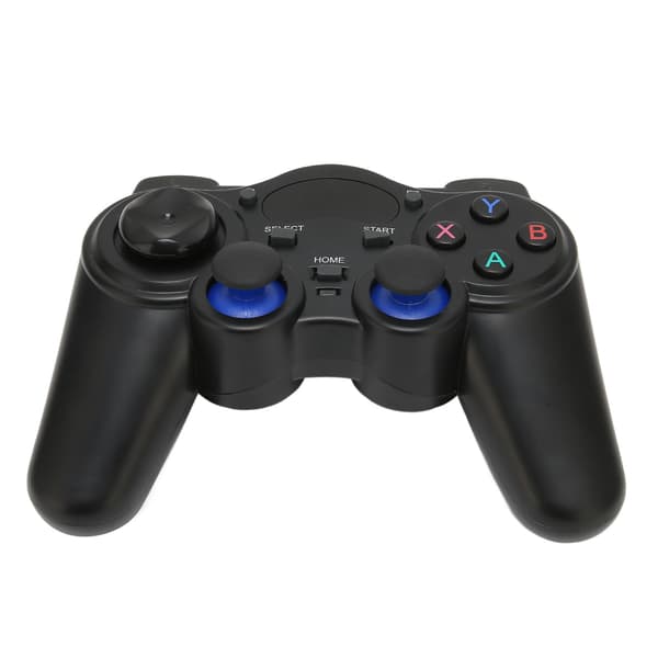 Trådløs Gamepad 2.4GHz Følsomme Knapper Game Controller med 360 Graders Joystick til Android Telefon Smart TV