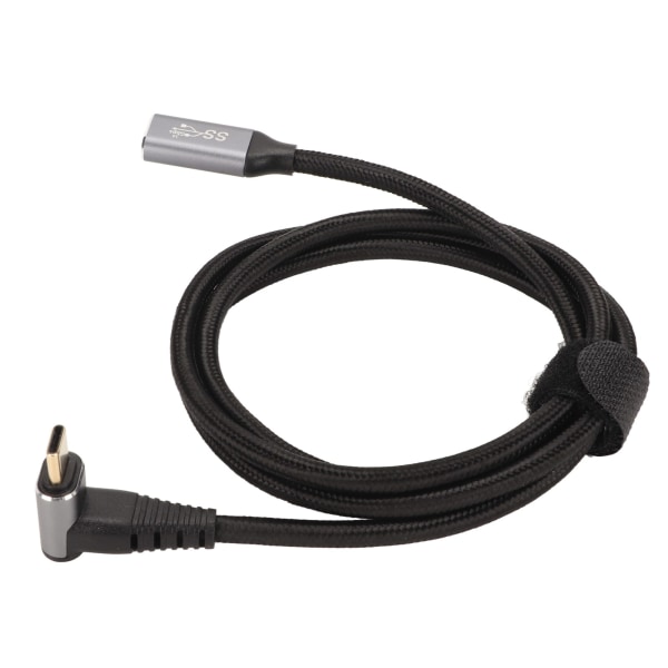 USB C 3.1 hane till hona-kabel PD100W Snabbladdning 10Gbps 4K vid 60Hz USB C-laddningskabel för Steam Deck-spelkonsoler 100cm/39,4in