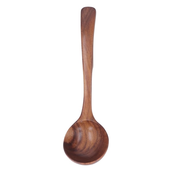 Wooden Ladle Spoon for Soup Accessories Solid Wood Eco Friendly Cooking Serving Ladle Kitchen Utensils for Home Hotel Type 1