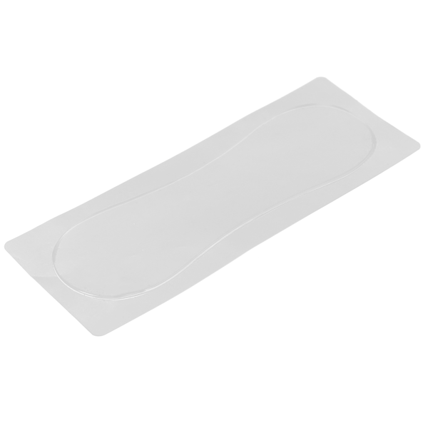 Genomskinlig Neck Wrinkle Smoothing Pad Återanvändbar Silikon Anti Wrinkle Neck Patch
