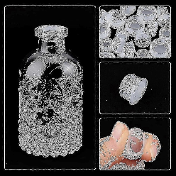 50 stk. Salt- og peberbøssepropper Plastik Udskiftningspropper JJJ