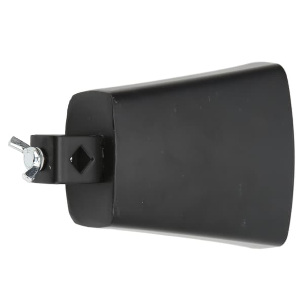Metallinen lehmänkello melun tekijä käsi lyömäsoitin lehmänkello rummulla 5 tuumaa / 12,7 cm