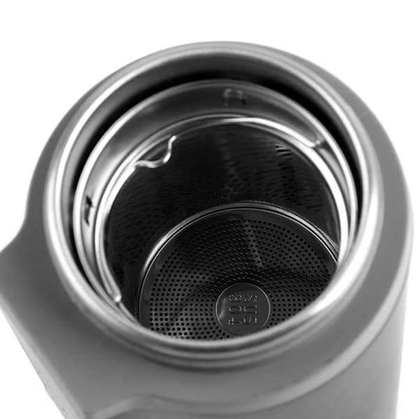 Bilvarme Kop Rustfrit Stål Universal LCD Intelligent Temperaturvisning 500ml 12‑24V