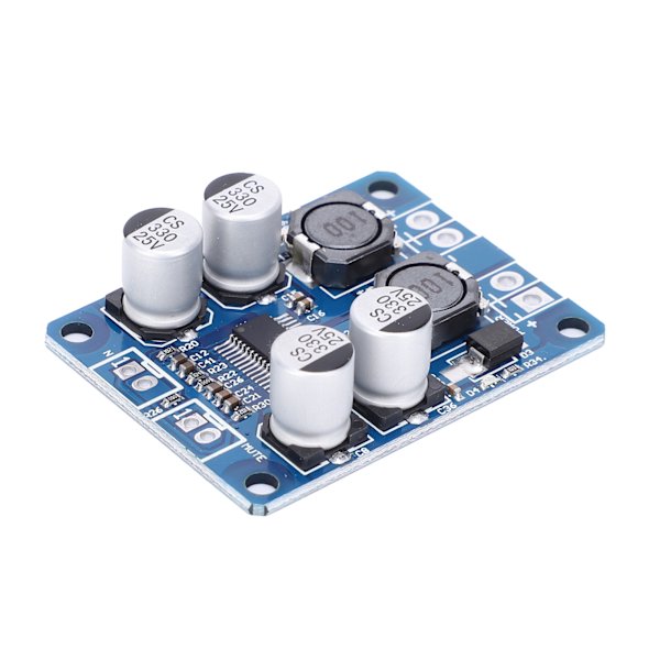 Effektforstærkerkortmodul 60W Mono Digital Audio Elektronisk Komponent TPA3118 8~24VDC