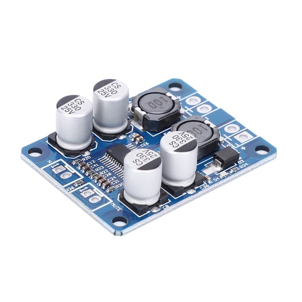 Effektforsterkerkortmodul 60W Mono Digital Audio Elektronisk Komponent TPA3118 8~24VDC