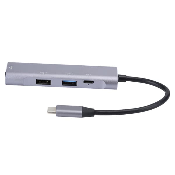 Hub Typ-C till HDMI Pd USB3.0 4-i-1 Lämplig för OS X/ Huawei/ Samsung