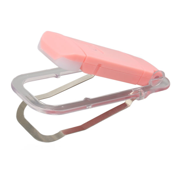Klips på læselampe 3 farvetemperaturer 9 dæmpningstilstande USB-opladning stærk plastik klips på boglampe til seng rejse kontor