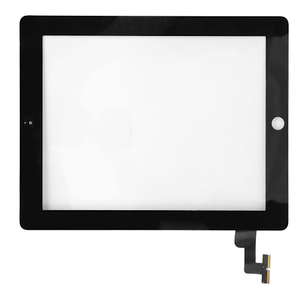Tablet Digitizer Skärm Akryl Ersättning Tablet Digitizer Touch Screen för IOS 2 Tablet Svart