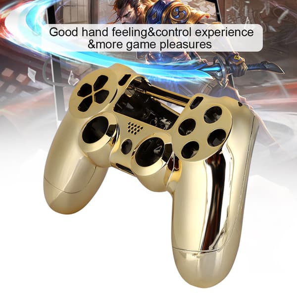 Plastikk Game Pad Håndtak Hus Skall Deksel Kontroller Hardt Deksel for PS4 SLIM