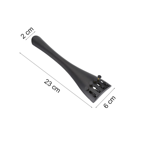 Halestykke i aluminiumslegering med tilbehør for 4/4 cello til musikkinstrumenter