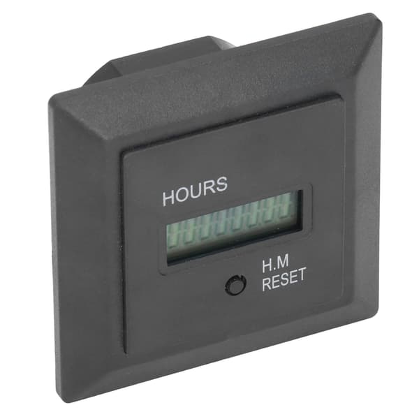 Timetæller Digital Display Timer Timetæller Måler 0‑999999H 59M til Industri 100‑240V AC