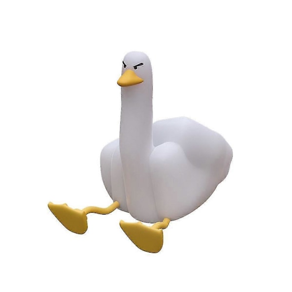 Sød Ande Natlampe, Lysende Langfinger Ande Silikone Squishy Lampe