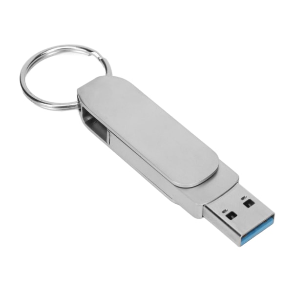 Memory Thumb Stick USB 3.0 Typ C Vattentät höghastighetsplugg och Paly Flash Drive för telefon Datorlagring 64GB