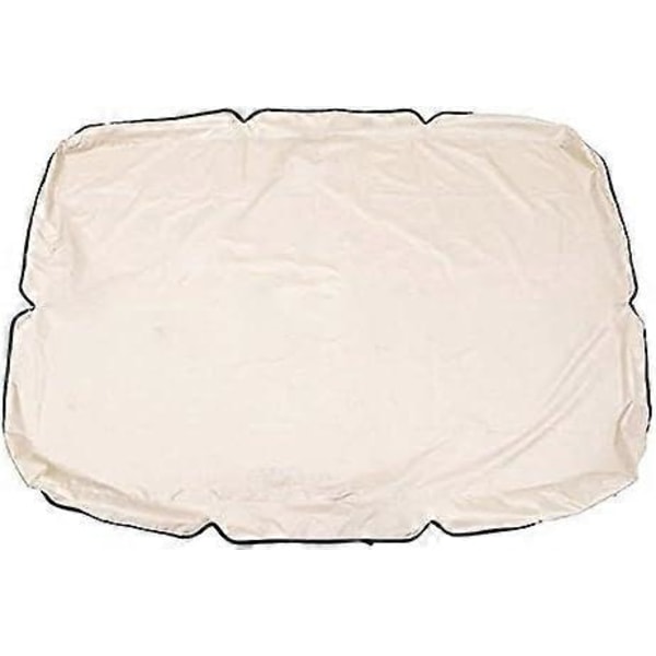 (Beige, M) Varjostuspeite parvekkeelle, suojat ulkopuutarhakeinulle, vedenpitävät ulkokatokset, keinun aurinkosuoja