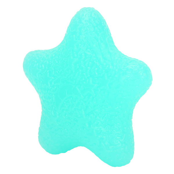 Elastiskt handgrepp Bolla Stjärnform Fingermassage Handledsträning Stress relief Squeeze BallGreen