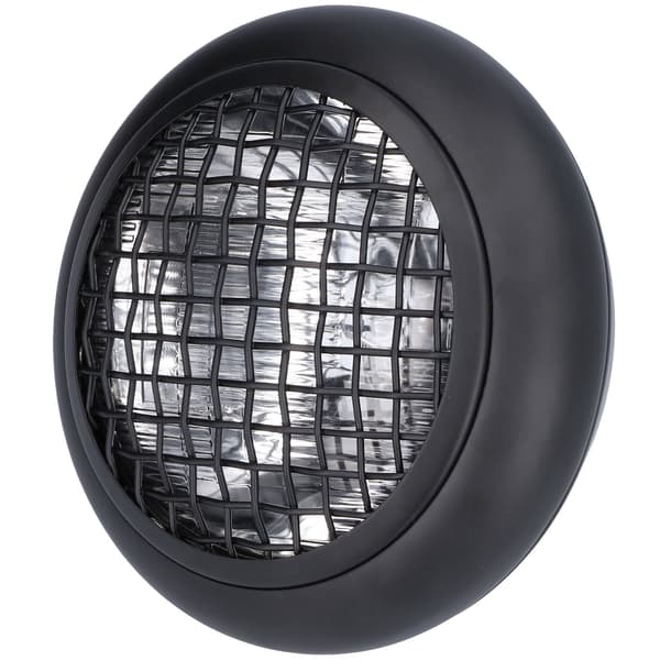 120W 6in Rund Forlygte Retro Stil Lysstærk Frontlys med Grillbeskyttelse Universal til Motorcykel