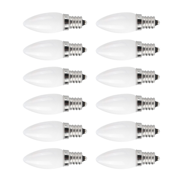 10 st E12 LED-ljuskällor 1,5 W AC 230 V för hem, bil, skåp, hotellbelysning