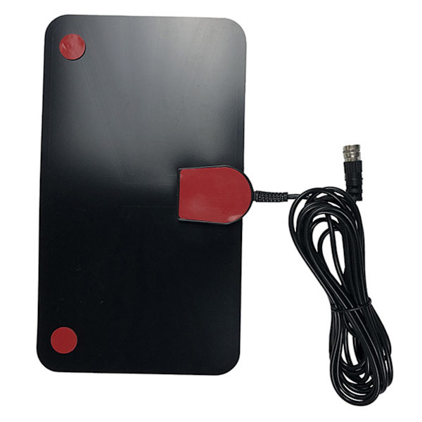 HD Digital Antenne 1080P Støttet PC ABS PVC Stabilt Signal Enkel Installasjon TV-antenne med forsterker for programnyheter
