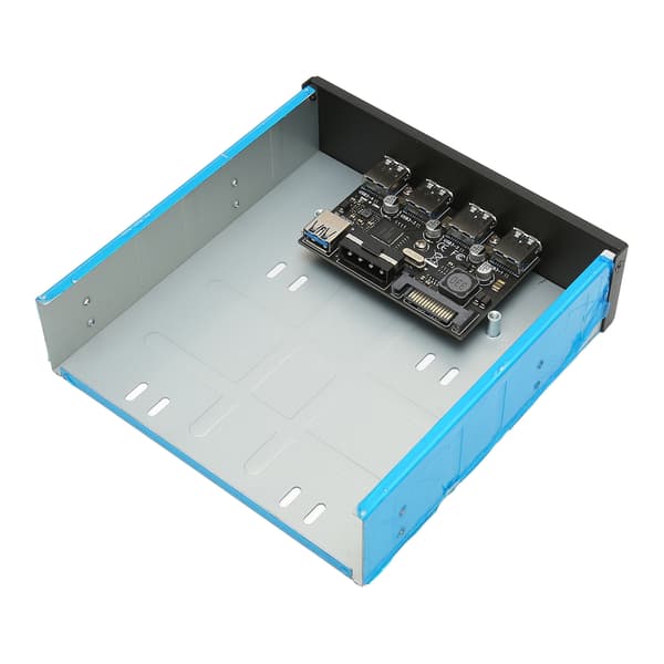 CD ROM Expansion Mobile Rack USB3.0x4 5Gbps Höghastighetsstöd BC1.2 Snabbladdning USB3.0 Frontpanel för PC Moderkort