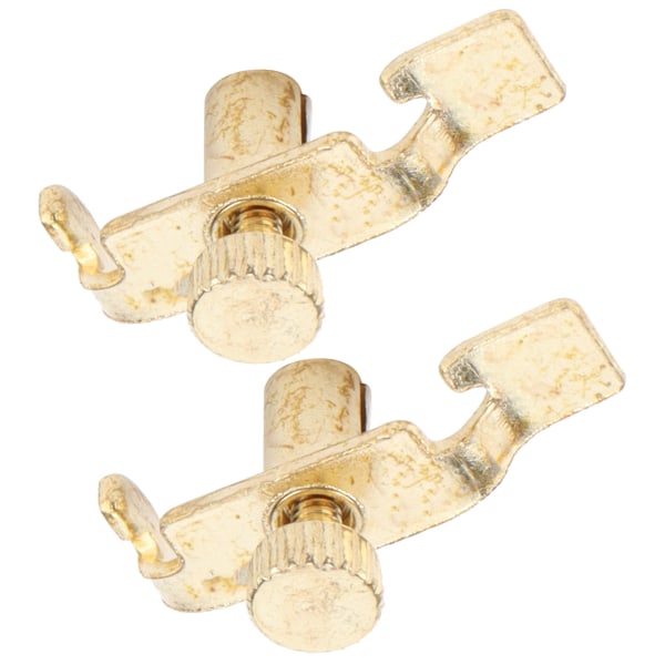2kpl Erhu Fine Tuner Professional Metal Clip String Tune Adjuster Instrument Accessories Gloden