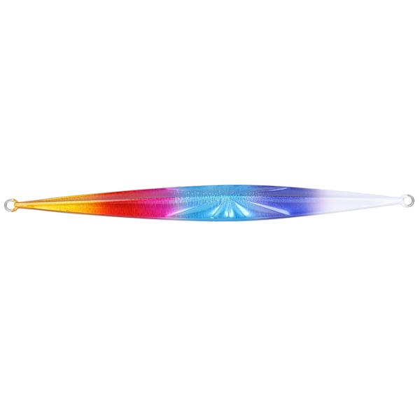Fiskesluk agn synkende synker metallvekter fiskeutstyr 25cm 300g for grouper tunafarget farge