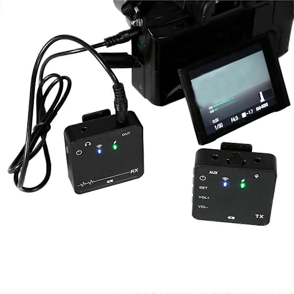 Trådløs Lavalier-mikrofon til GO PRO II-kamera (A)