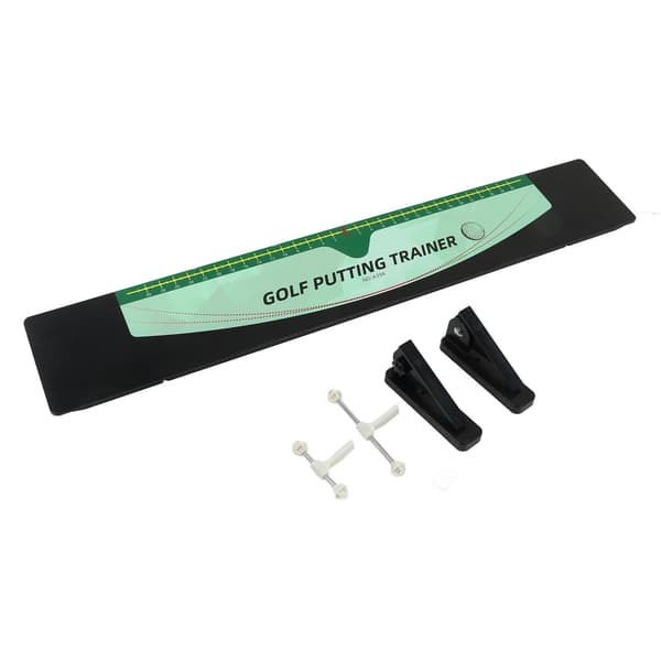 Golf Putting Track Trainer Golf Putter Guide Trainer Putter Posture Correction Træningshjælp til indendørs og udendørs brug
