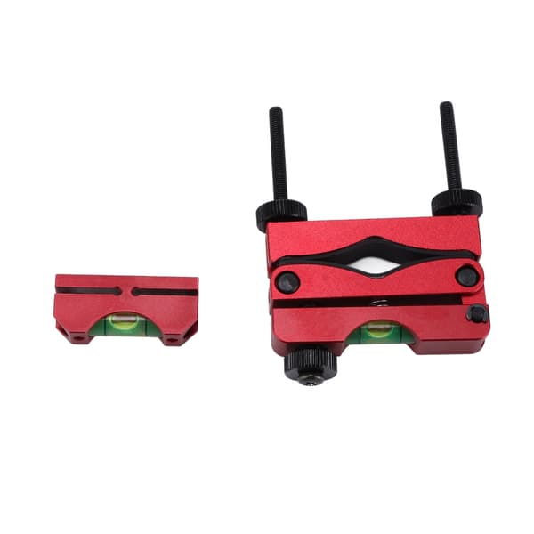 Reticle Leveling System Universal Aluminium Alloy Scope Alignment Level Tool for CarsRed