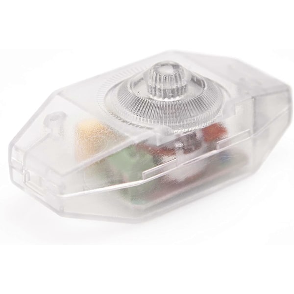 LED-dimmer (sladd) - 1 till 60 W - steglöst variabel intensitet - glödlampor - på/av - 220 till 230 V - dimmer via sladd från 1 W - transparent
