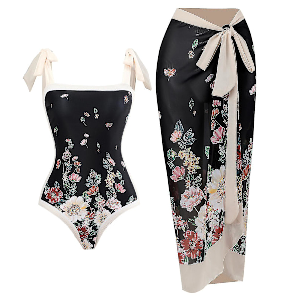 Vintage-tyylinen Yksikokoinen Uimapuvut Naisille - Klassinen ja Elegantti Uimapuvut Setti [Ilmainen Toimitus] M Y346