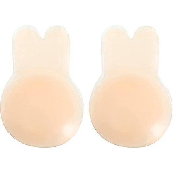 Silikonfodral Osynlig BH-klistermärke - 11,5 cm diameter, återanvändbar, vattentät, axelbandslös, push-up
