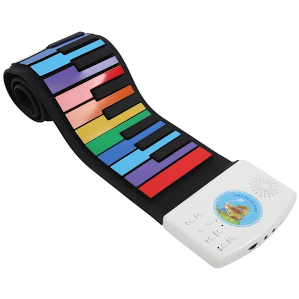 Rollup Piano Silikone 49 Keys Roll Up Piano Keyboards Hand Roll Piano Pædagogiske gaver
