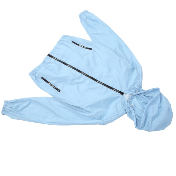 Viilentävä tuuletintakki 2 tuulettimella miehille Naisten kiertävä tuuli 3 tasoa säädettävät ilmastoidut vaatteet kuuman sään työhön XL