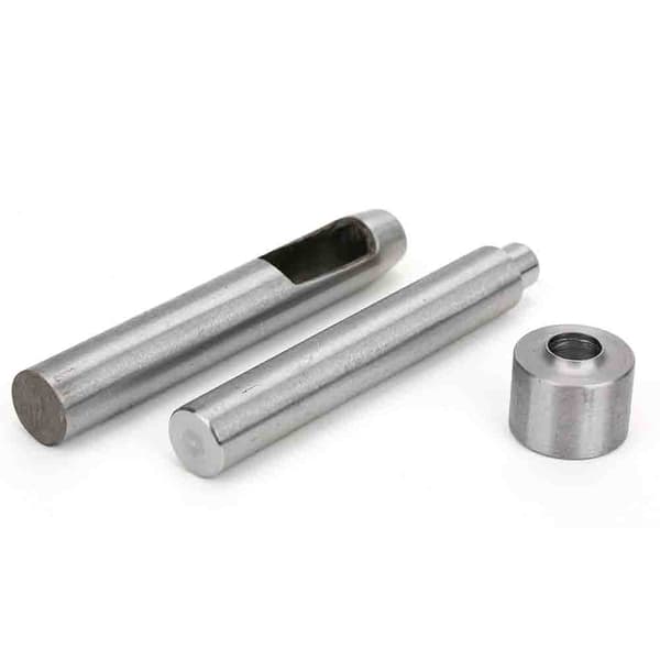 3 stk maljer hullstanse rund hull rustfritt stål stanseverktøysett for klespenner 11,5 mm
