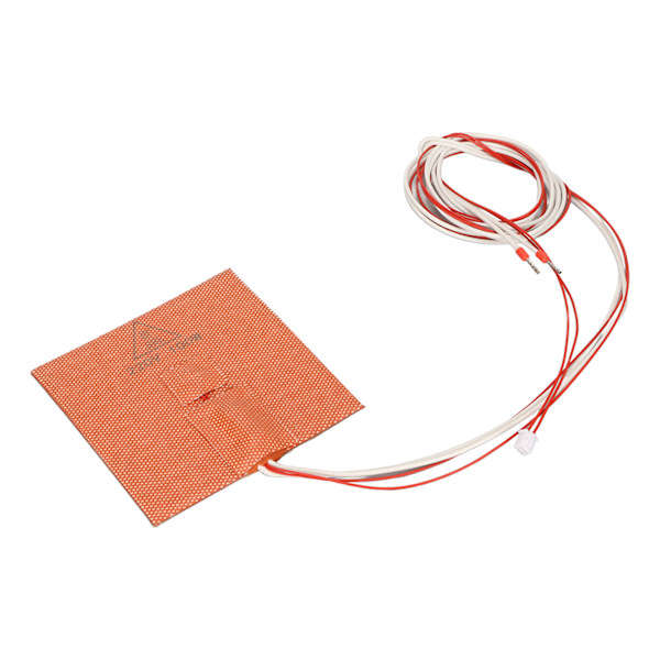 3D Printer Silikone Opvarmet Pad 100x100mm 220V 100W Importeret Gummi Hot Bed Silikonemåtte Tilbehør til VORON V0.1 V0