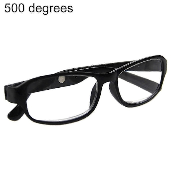 Læsebriller +4.5 til +6.0 Dioptrier - High-Definition Optisk Linse til Voksne (Unisex) Sort5