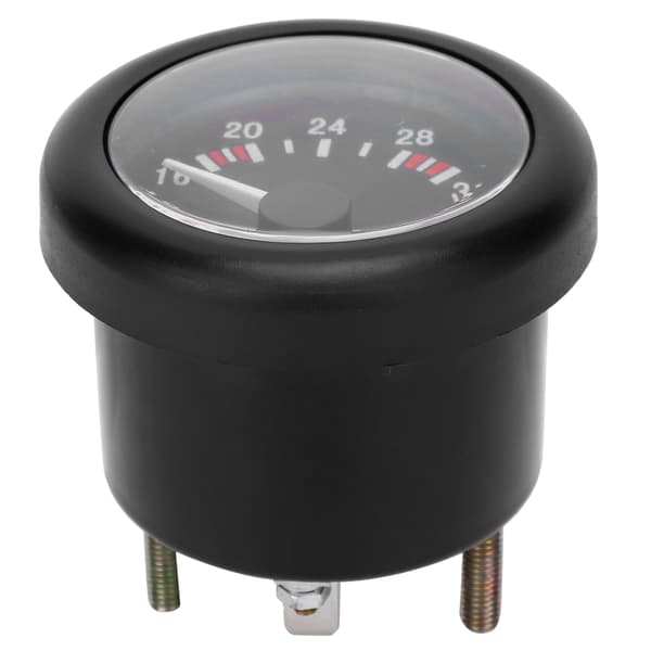 Batteri Voltmeter Digital Pointer Enhed Spændingsmåler Mekanisk Manometer DC 24V VDG117