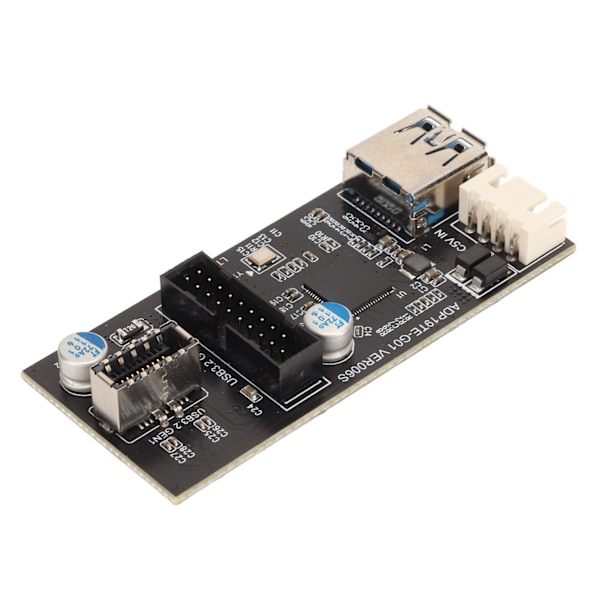 USB3.2 Gen1 - 19PIN tyyppi E -sovitinkortti 5 Gbps USB3.0 - 19PIN laajennuskortti Win 7 8 10 11 -käyttöjärjestelmälle Linuxille