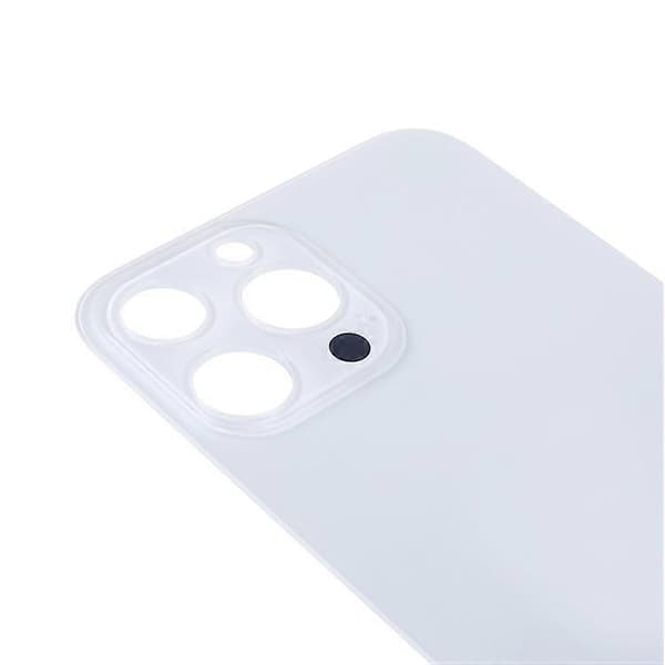 Compatible with iPhone 13 Pro Max 6.7 inch Battery Housing Repair Part (Large Hole) White