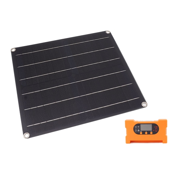 10A Smart Solcellepanel Kit med Kontroller Batterifri Direktedrevet Solcellepanel Kit Monokrystallinsk Silisium 25W