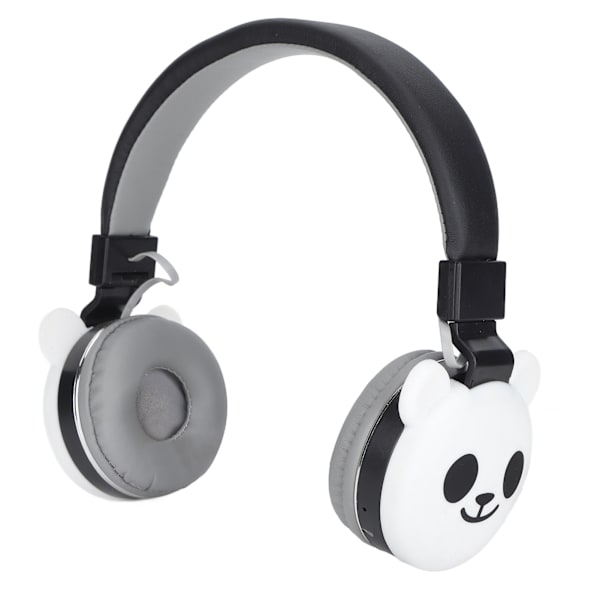 Barnehodesett Cute Animals Bluetooth 5.0 barnehodetelefoner med mikrofon for barn Lille panda