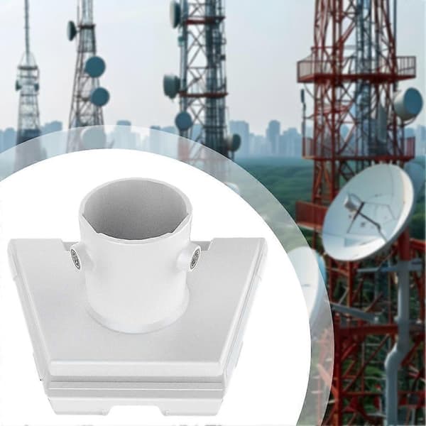 För Starlink Gen3 Standard Dish Pipe Adapter Kit Vattentätt Plastmonteringskit för Utomhusbruk White