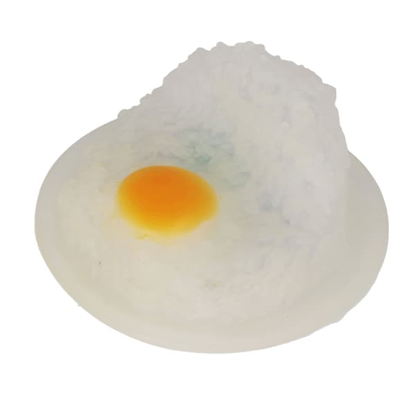 LED eggformet lys multifunksjon fargerikt lys ABS og silikon nattlys telefonholder for dekorasjon
