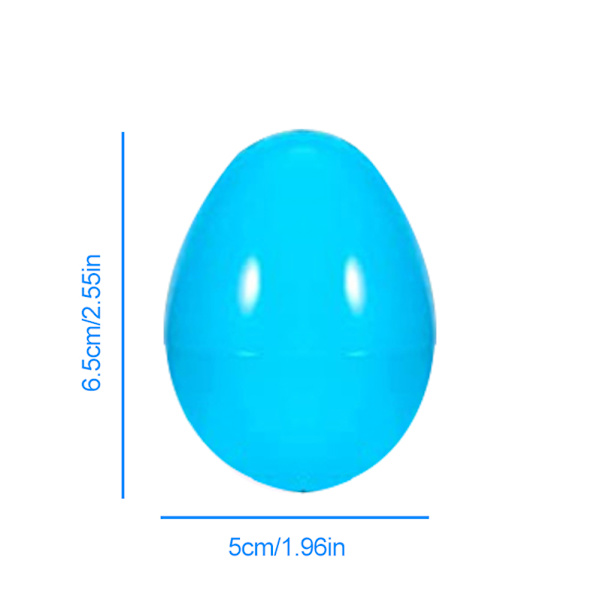 24 stk påskeegg sett plast egg med kaninleke morsom påske klemme leke gave til barn venner påskefest dekor