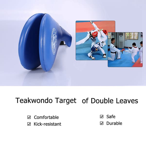 Taekwondo Double Kick Train Strike Pad Target Tae Kwon Do Karate Potkunyrkkeily