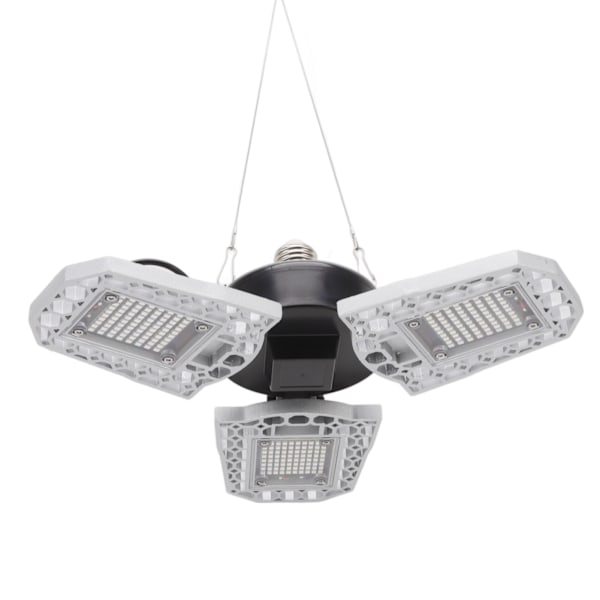 Kasvikasvivalo 220V 3 päätä taitettava E27 240 LED punainen sininen spektri vedenpitävä kasvikasvatuslamput sisätiloihin