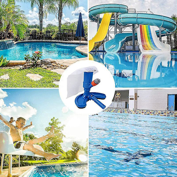 Kannettava Mini Jet Pool pölynimuri Quick Clean -imupäällä ja harjalla pölynimuritarvikkeille
