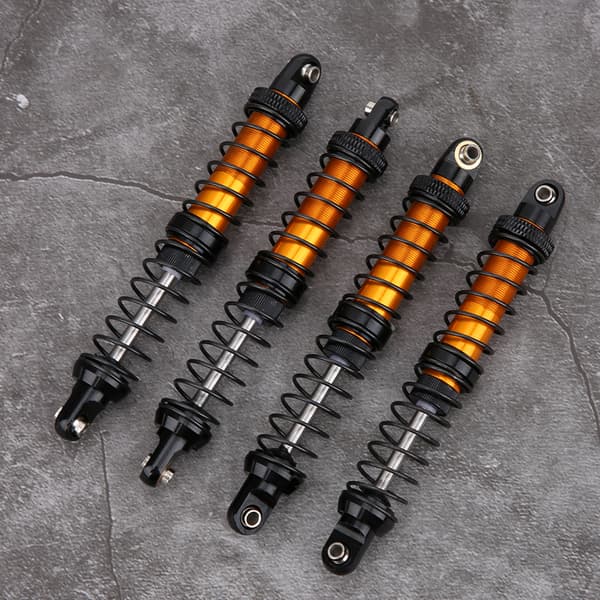 Oljefjæring Støtdempere Passer til Tamiya CC01 RC Bilmodell Tilbehør 100mm