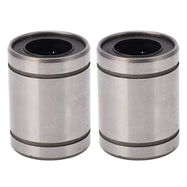 2 stk. Cylinder Linear Motion Kugleleje ID 16mm OD 28mm LM16UU til CNC 3D-printer